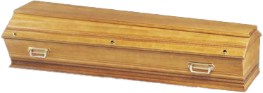 Solid Wood Casket 002