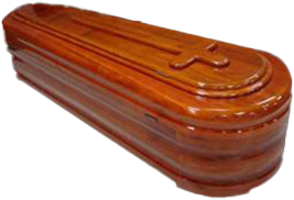 Solid Wood Casket 003