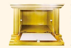 Cremated remains storage rack
