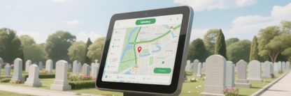 AI Metaverse Cemetery（Plus Cemetery Navigation System：3D maps + voice prompts for complex cemetery layouts）